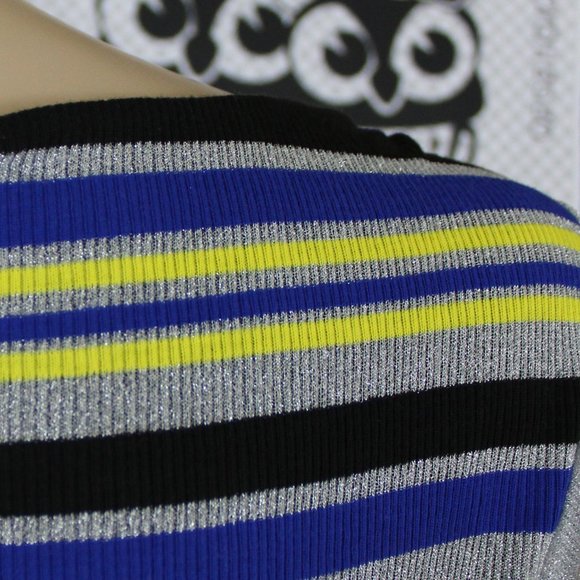 Bebe Brelyn Stripe Cowl Neck Top - Picture 5 of 6